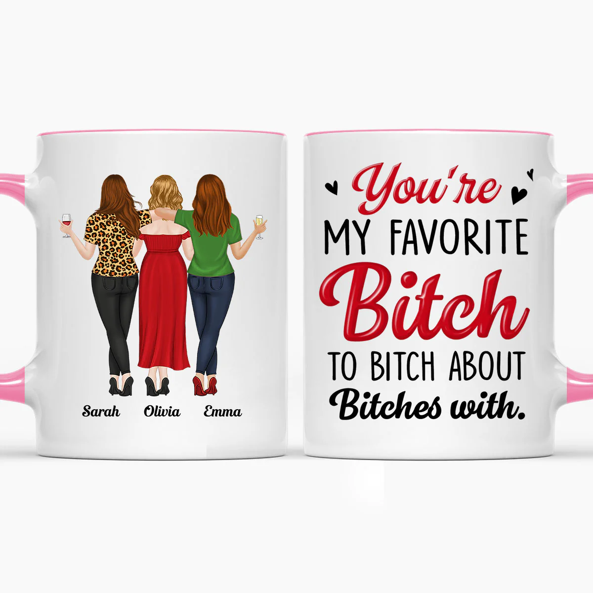 My Fav - Personalized Custom Accent Mug