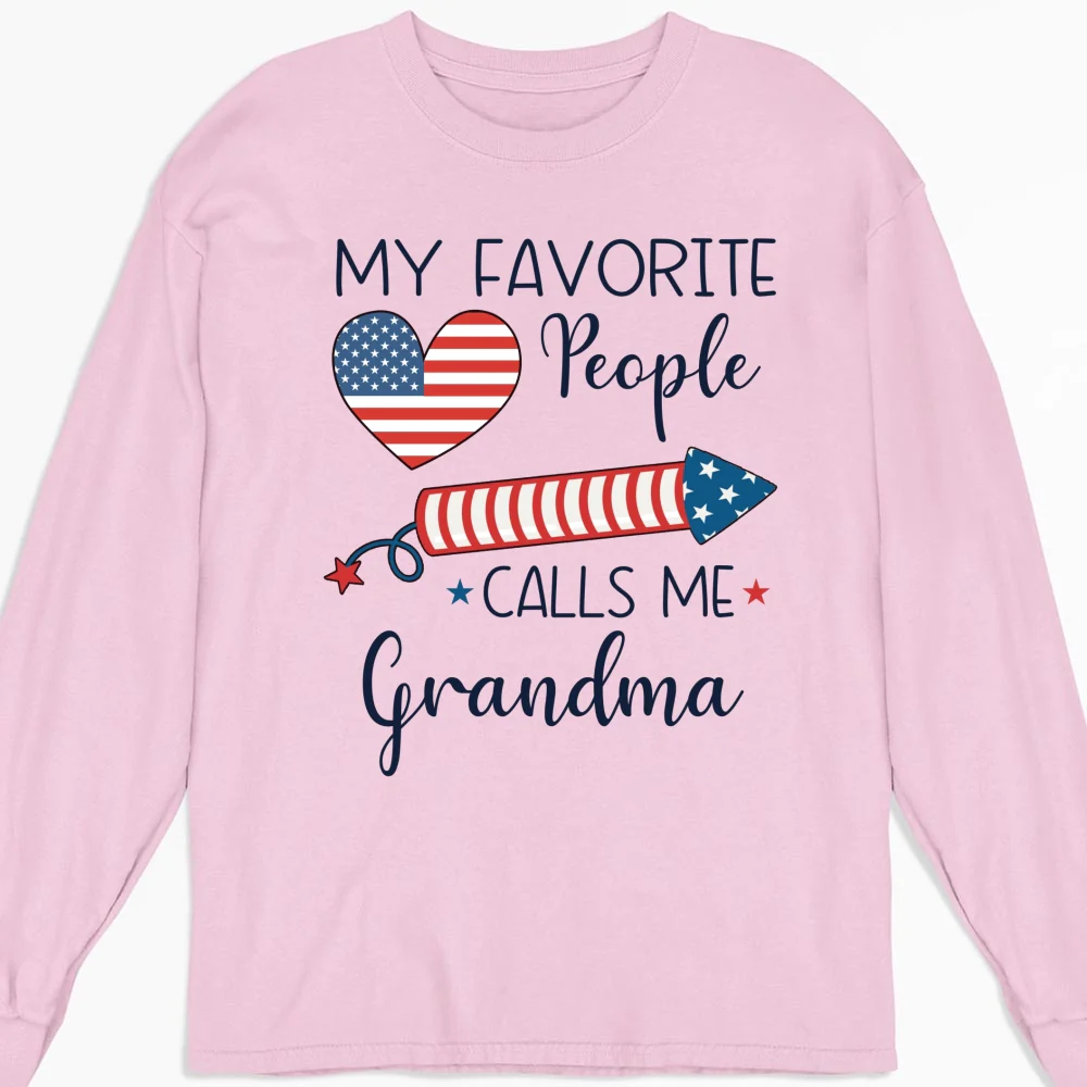 My Favorite People Calls Me Love - Personalized Custom Shirt - Image 12