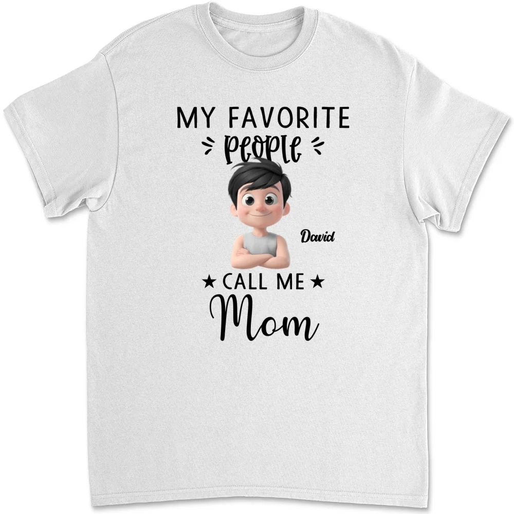 My Favorite People Calls Me - Personalized Custom Shirt - Image 6