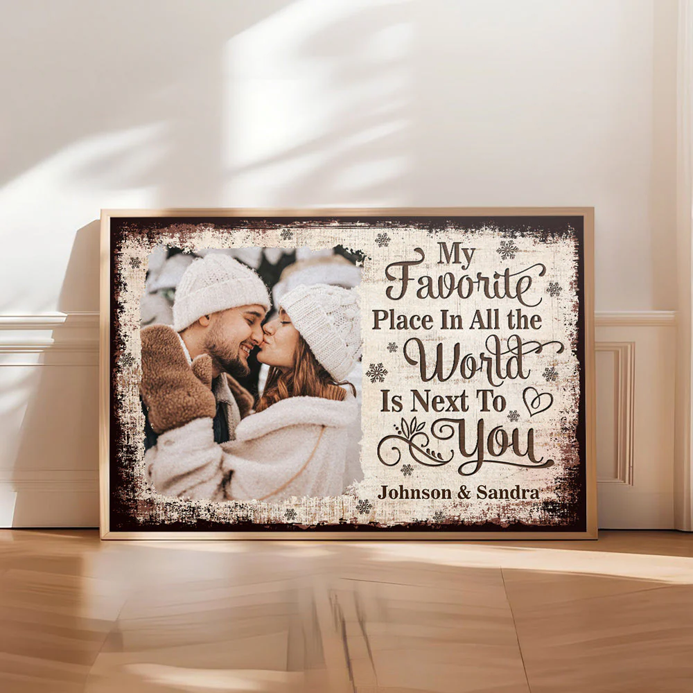My Favorite Places - Personalized Custom Poster - Image 2