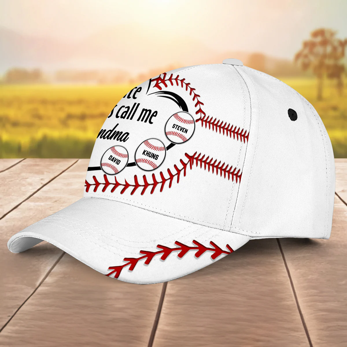 My Favorite Player Call Me - Personalized Custom Classic Cap - Image 5