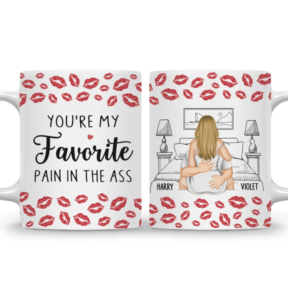 My Favourite Pain - Personalized Custom Coffee Mug - Image 7