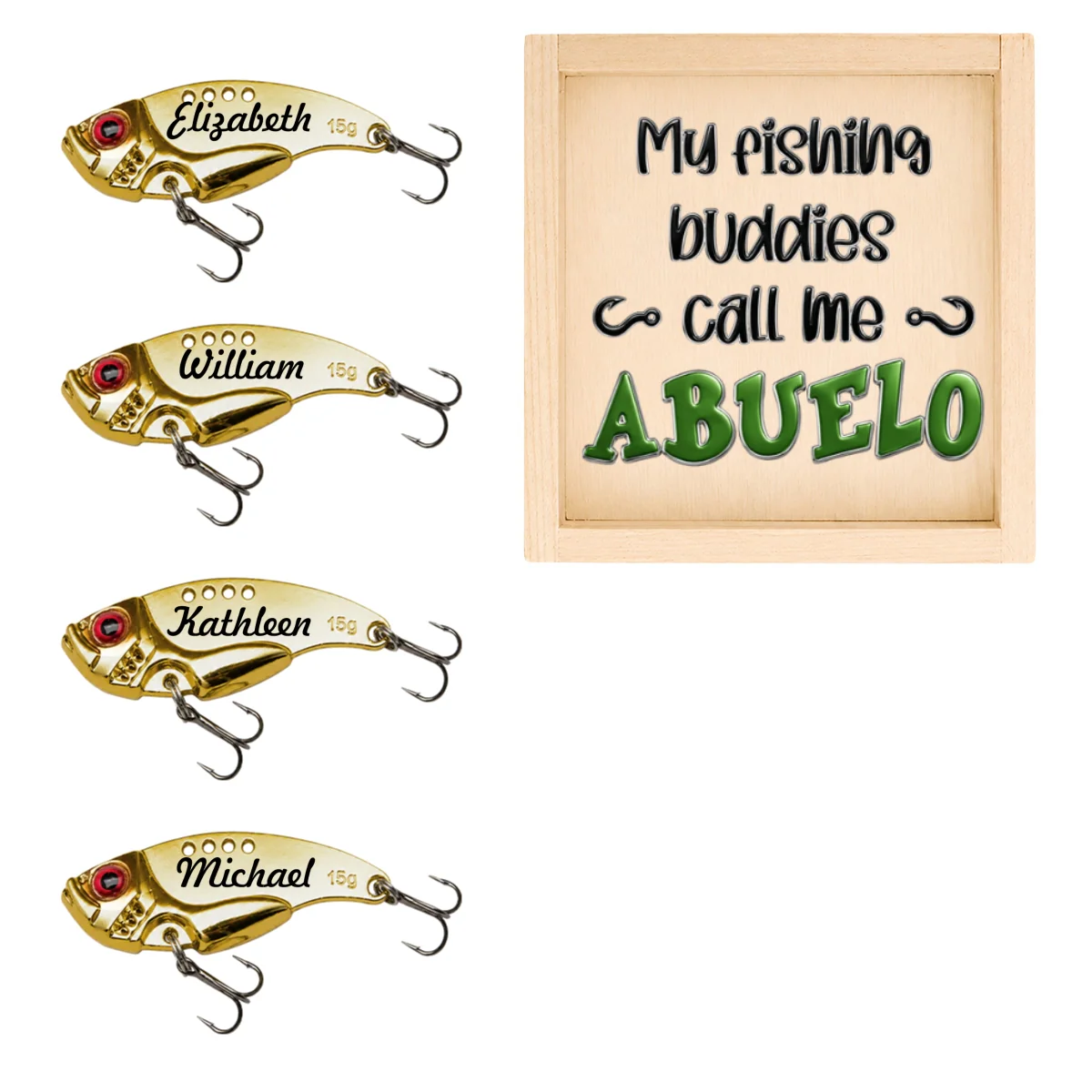 My Fishing Buddy - Personalized Custom Fishing Lure - Image 11