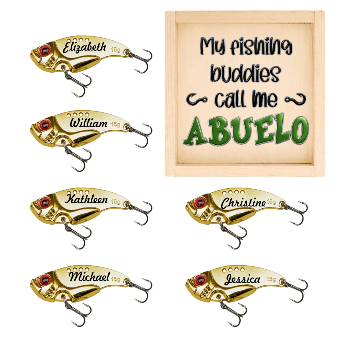 My Fishing Buddy - Personalized Custom Fishing Lure - Image 7