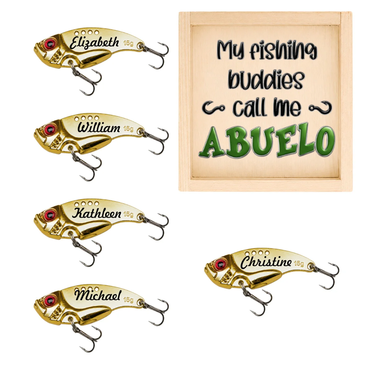 My Fishing Buddy - Personalized Custom Fishing Lure - Image 9