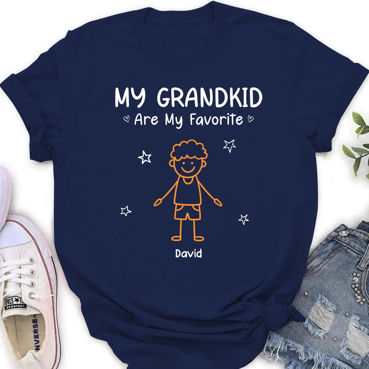 My Grandkids Are My Favorite - Personalized Custom Shirt - Image 18