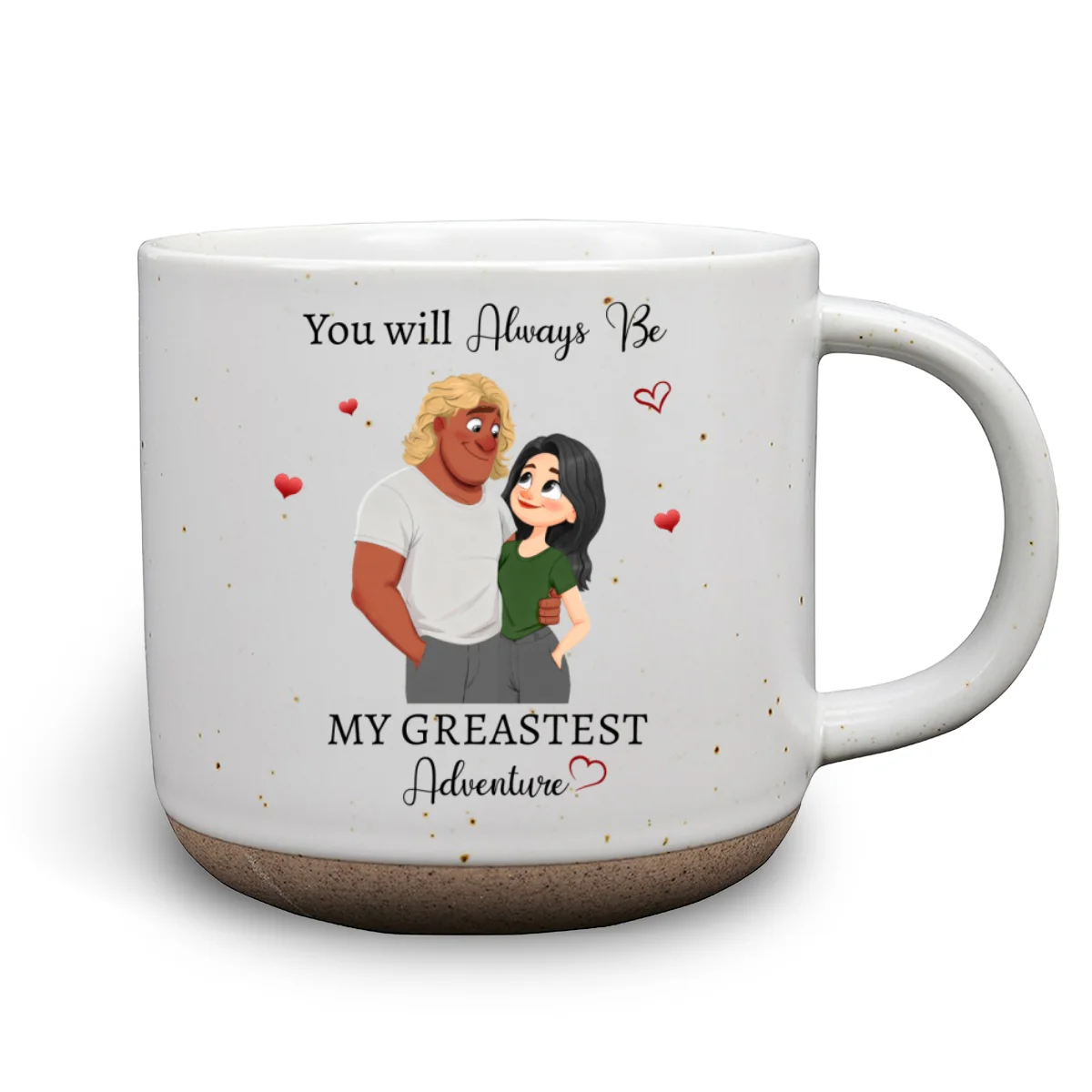 My Greatest Adventure - Personalized Custom Pottery Mug - Image 5