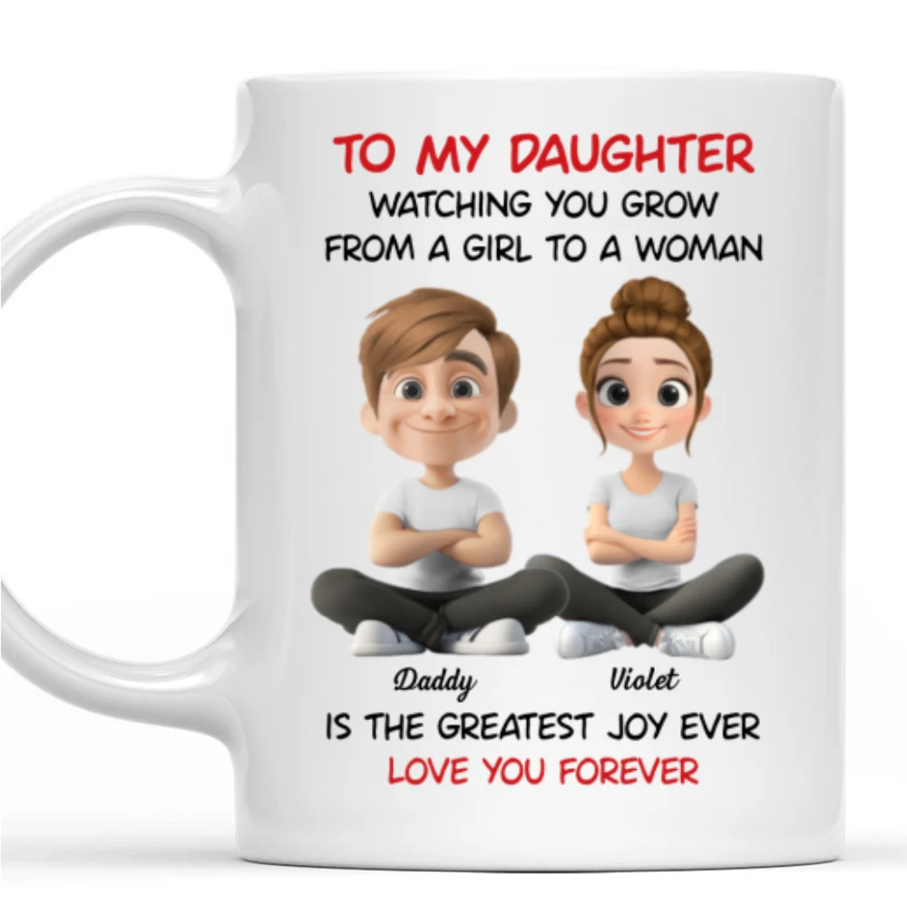 My Greatest Joy - Personalized Custom Coffee Mug - Image 6