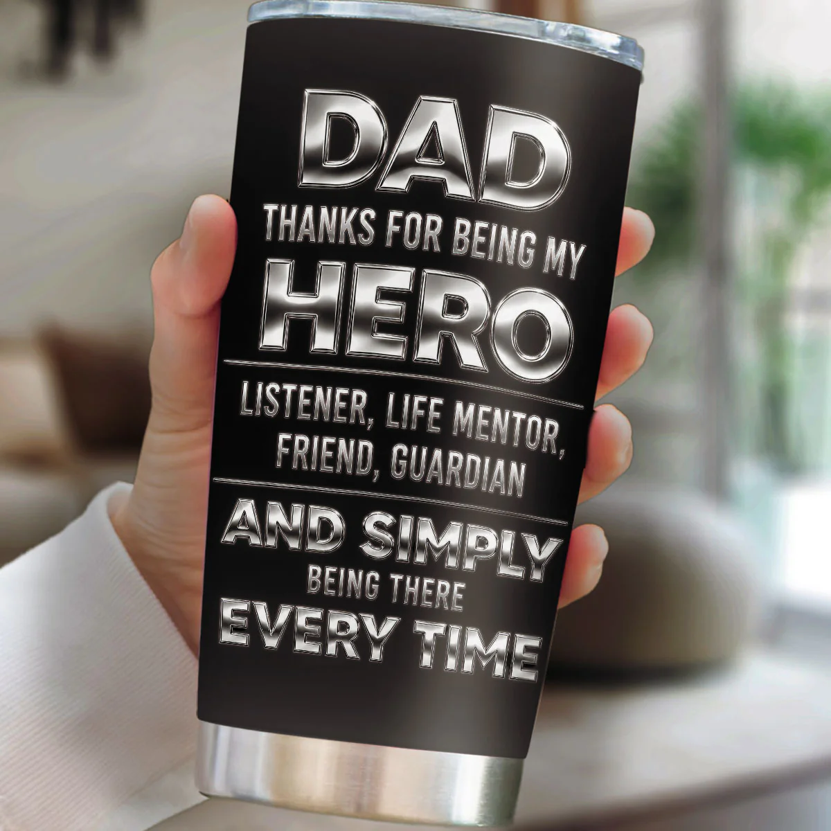 My Hero - Personalized Custom 3D Effect Tumbler - Image 3