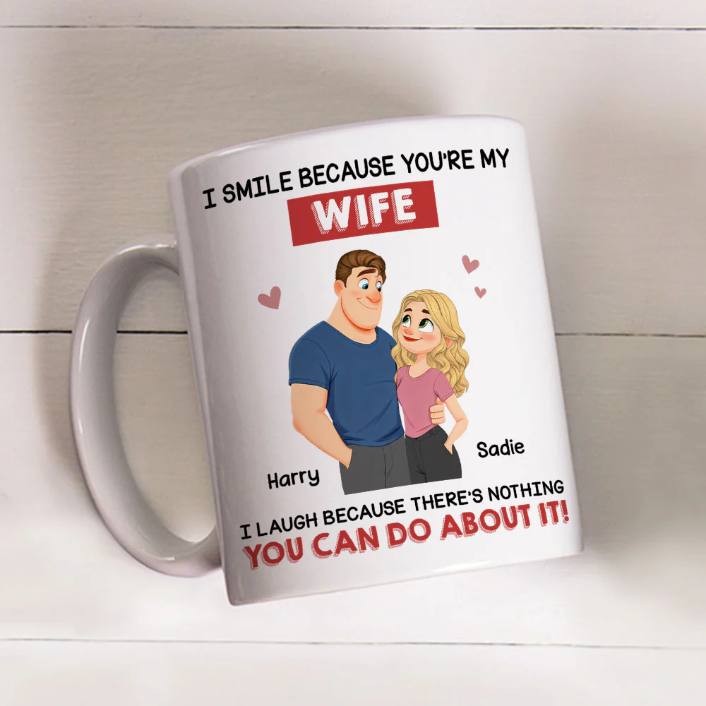 My Husband - Personalized Custom Coffee Mug - Image 4