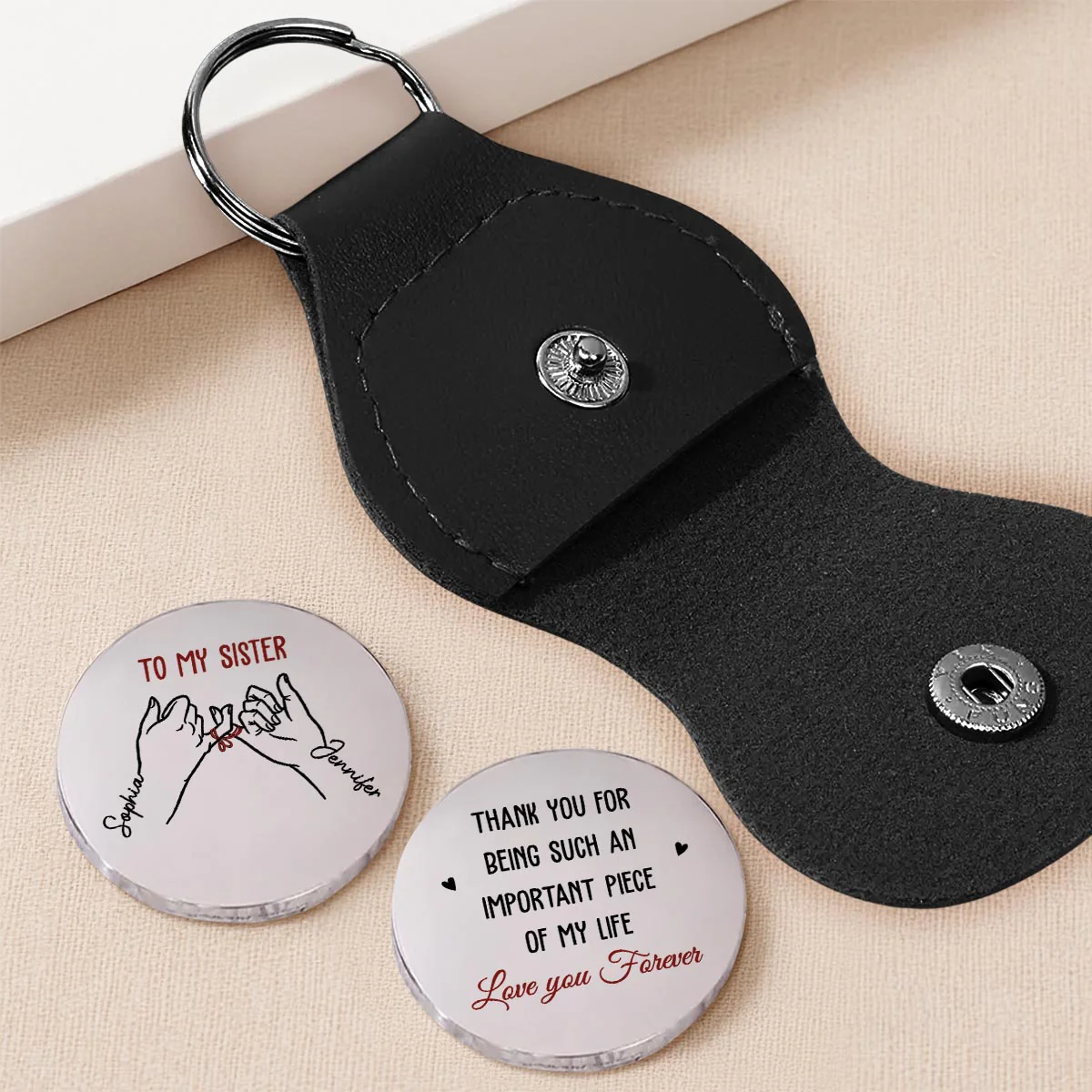 My Important Piece - Personalized Custom Pocket Hug - Image 2