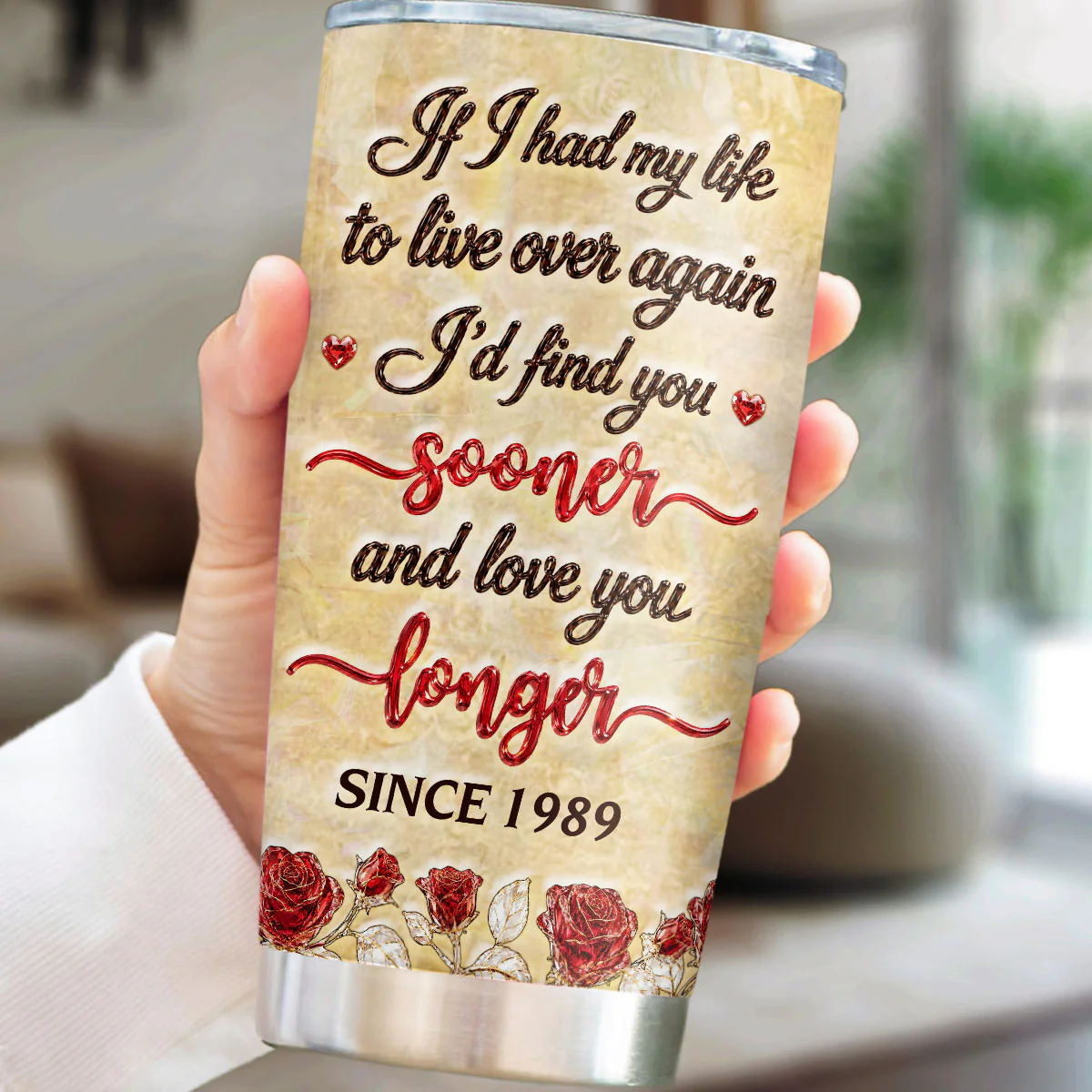My Life - Personalized Custom 3D Effect Tumbler - Image 3