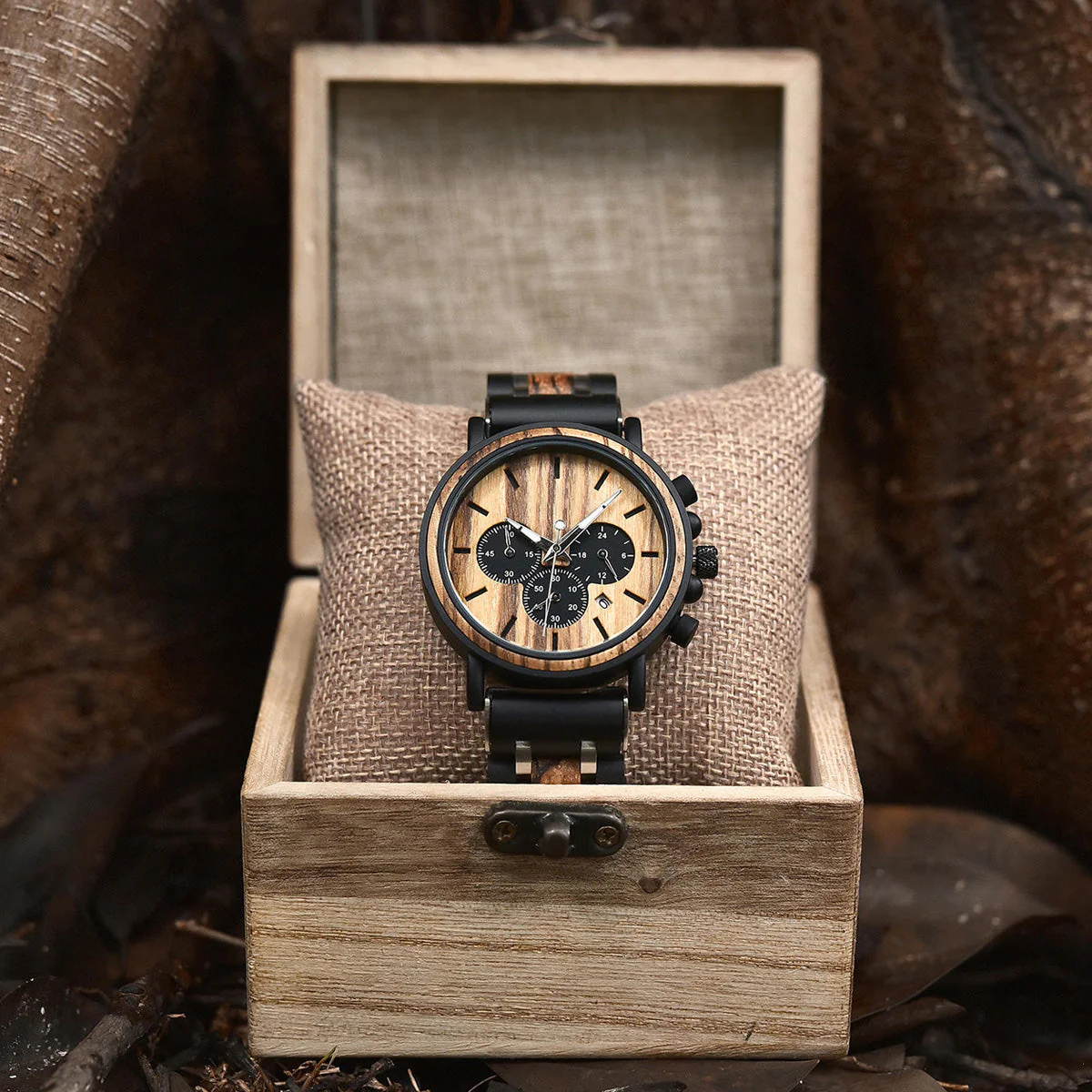 My Love For You Is Timeless - Personalized Engraved Wooden Watches GP009 - Image 8