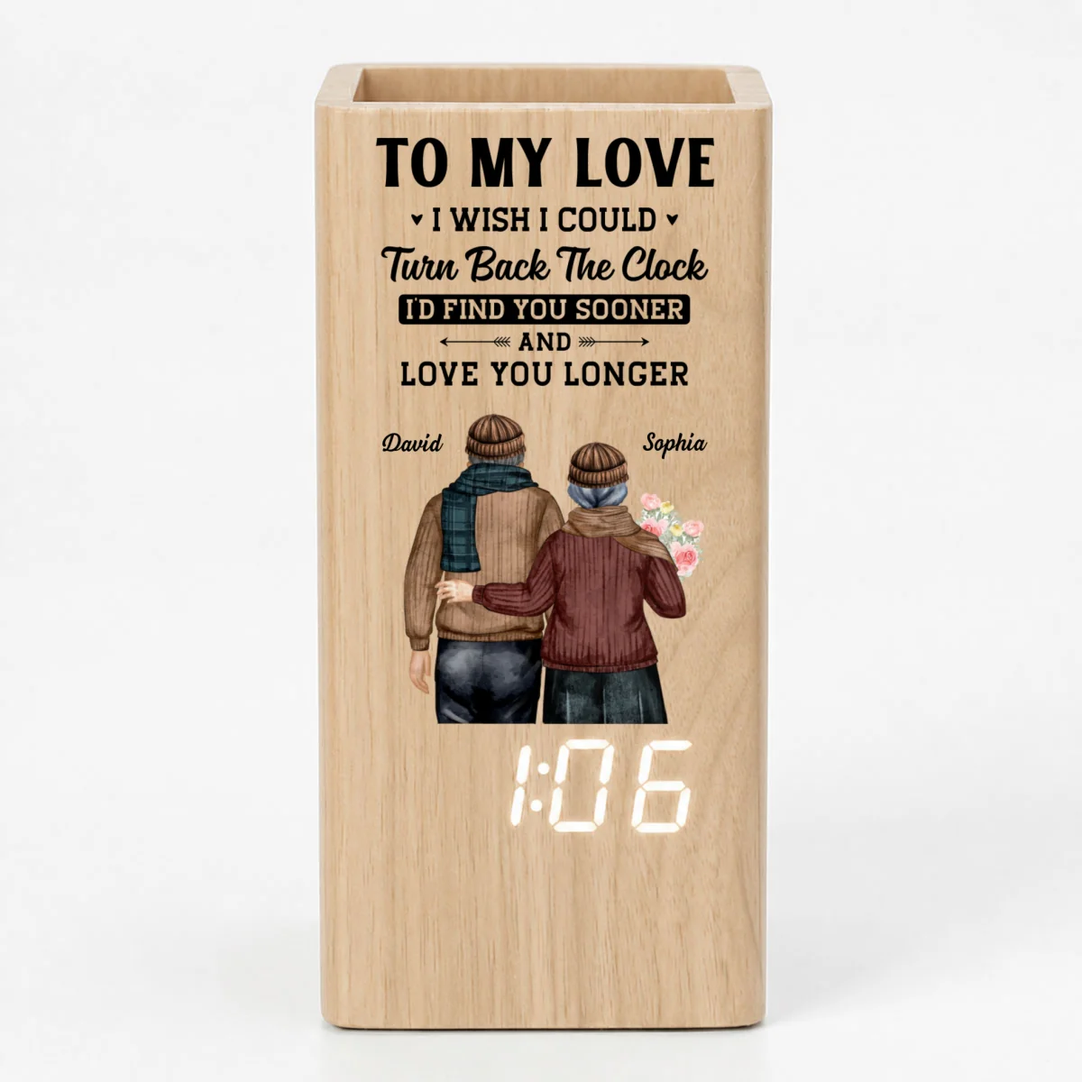My Love - Personalized Custom Pen Holder - Image 10