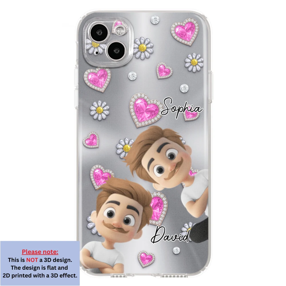 My Lovely Grandkids - Personalized Custom 3D Effect Phone Case - Image 13