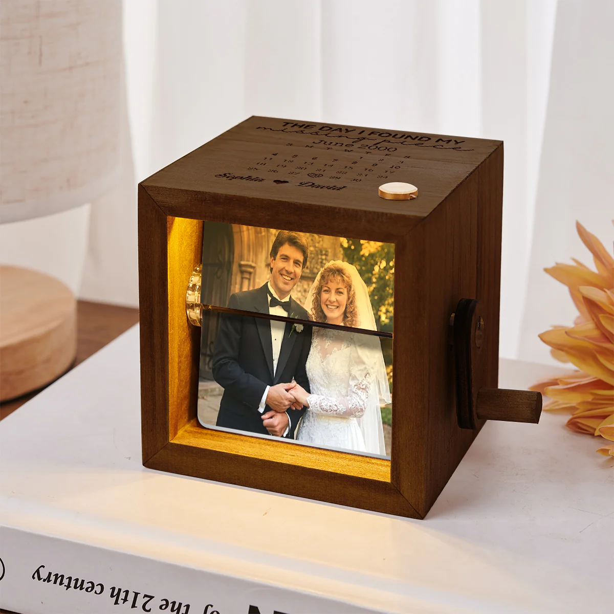 My Missing Piece - Personalized Custom Photo Flipbook Animation Box