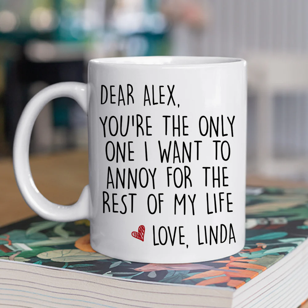 My Only One - Personalized Custom Coffee Mug - Image 2