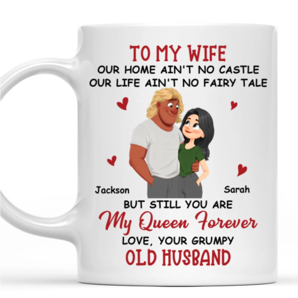 My Only Queen - Personalized Custom Coffee Mug - Image 8