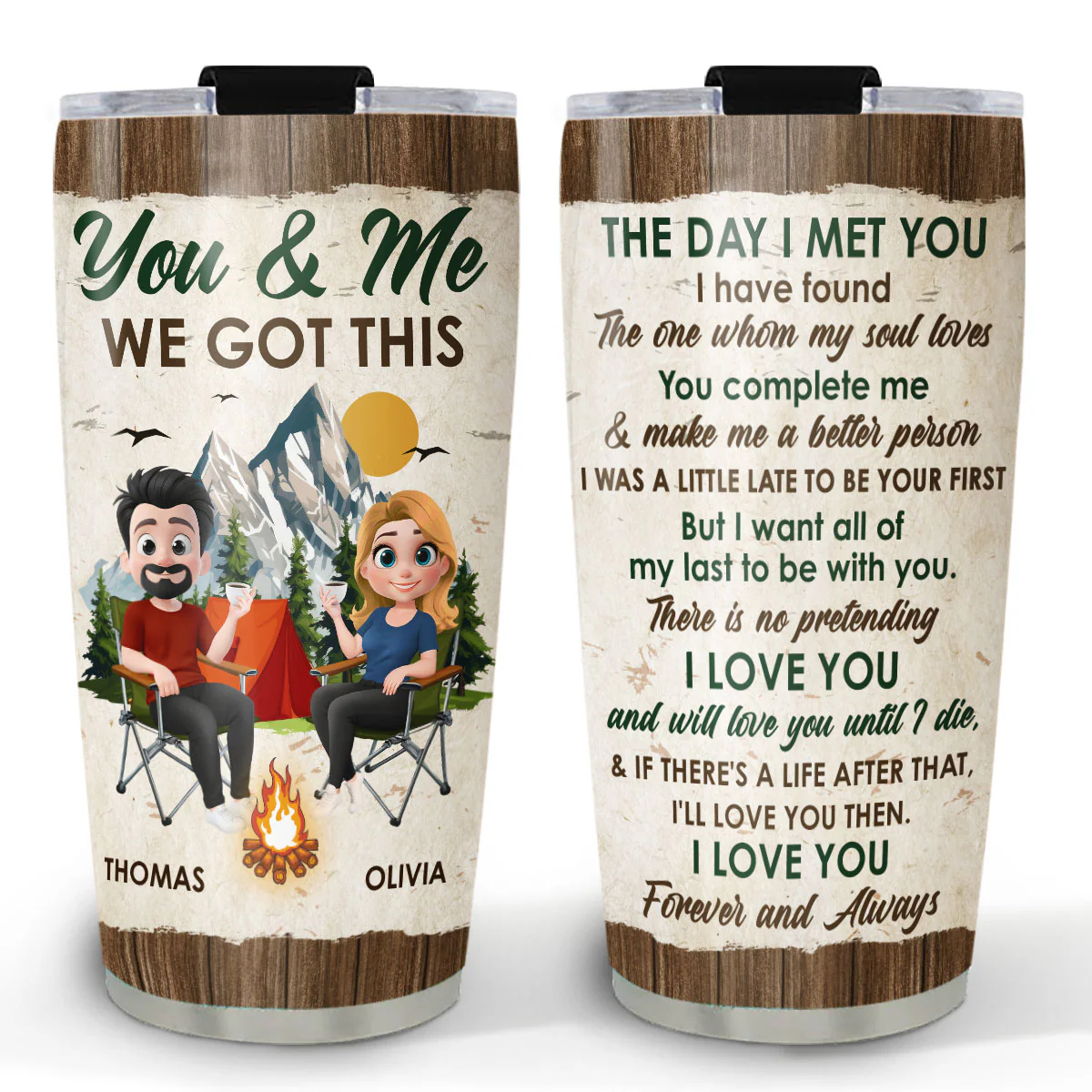My Partner - Personalized Custom Tumbler