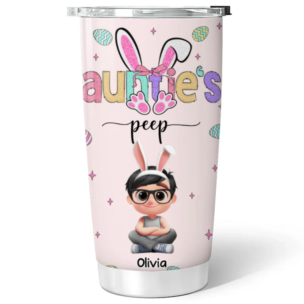 My Peeps Call Me Grandma - Personalized Custom Tumbler - Image 5