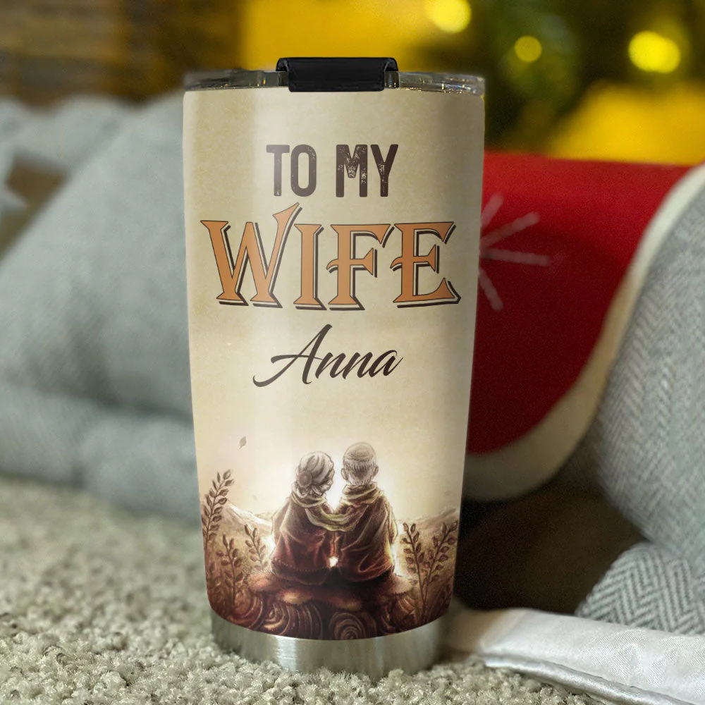 My Queen Forever - Personalized Custom Tumbler - Image 4