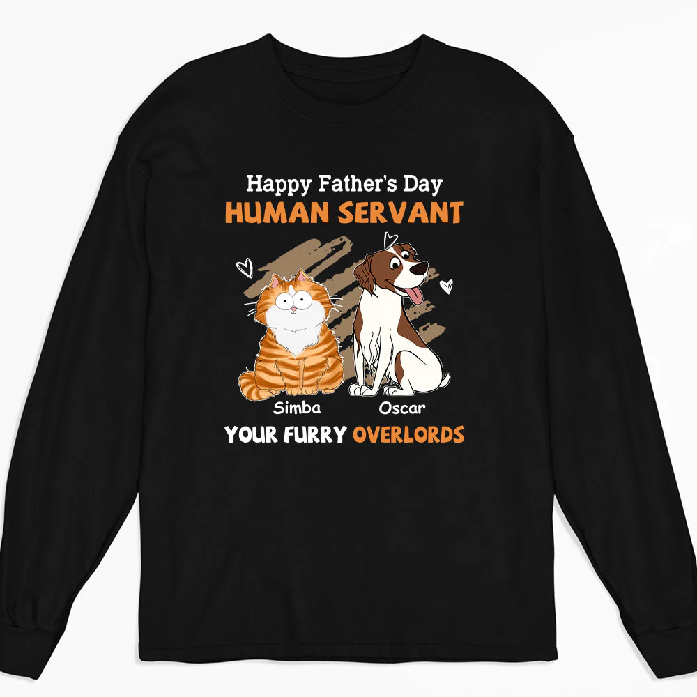 My Servant - Personalized Custom Long Sleeve T-shirt