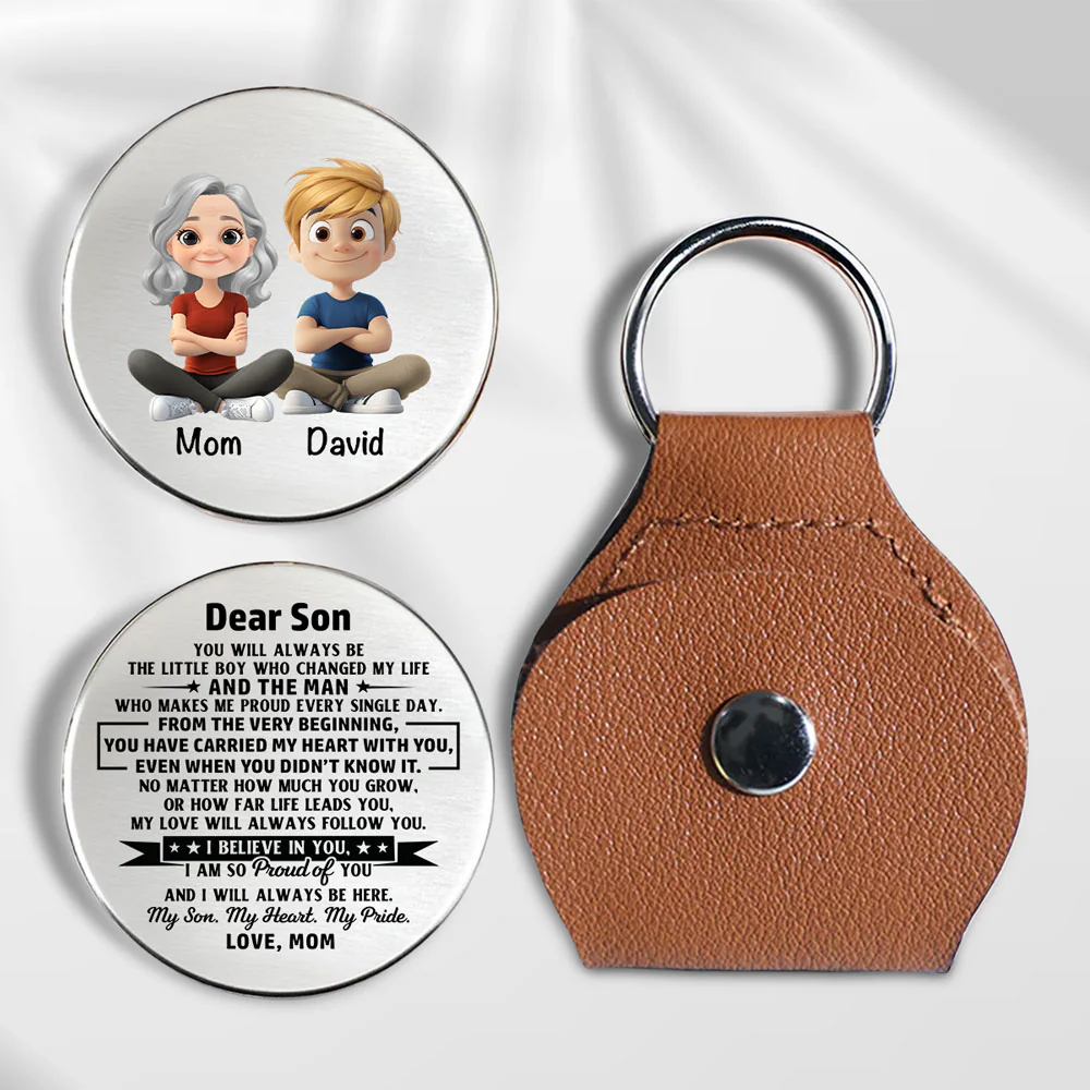 My Son My Heart My Pride - Personalized Custom Pocket Hug
