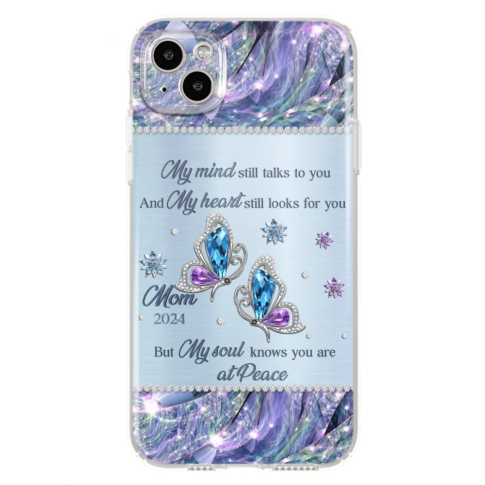 My Soul Knows You Are At Peace - Personalized Custom Phone Case - Image 13