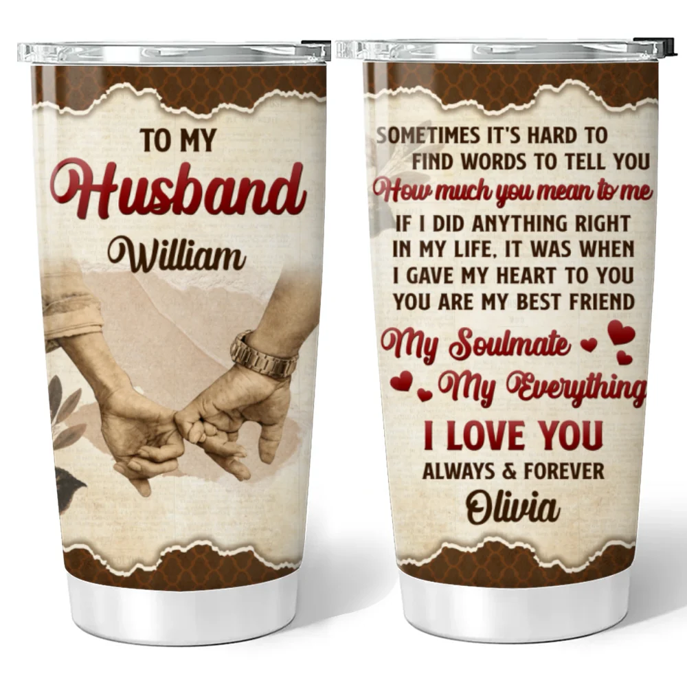My Soulmate - Personalized Custom Tumbler - Image 6