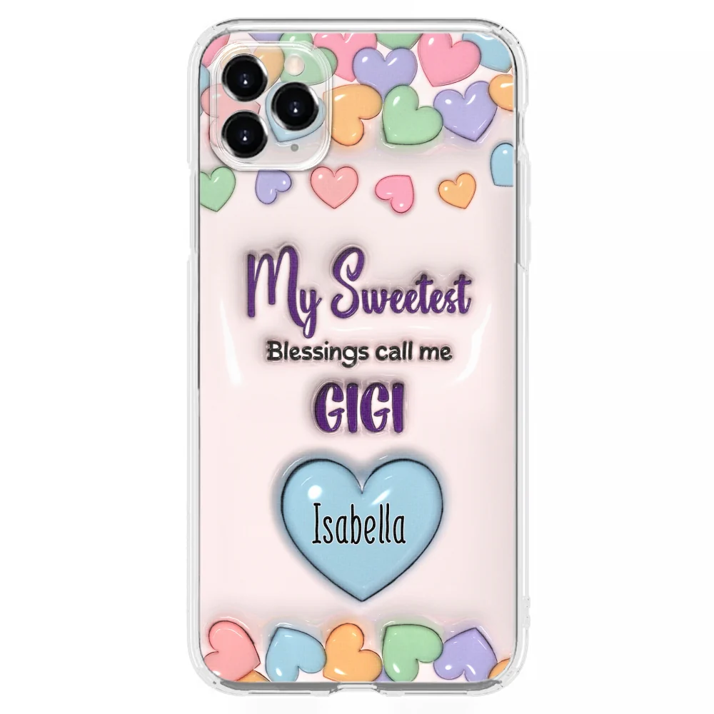 My Sweet Blessings - Personalized Custom Phone Case - Image 9