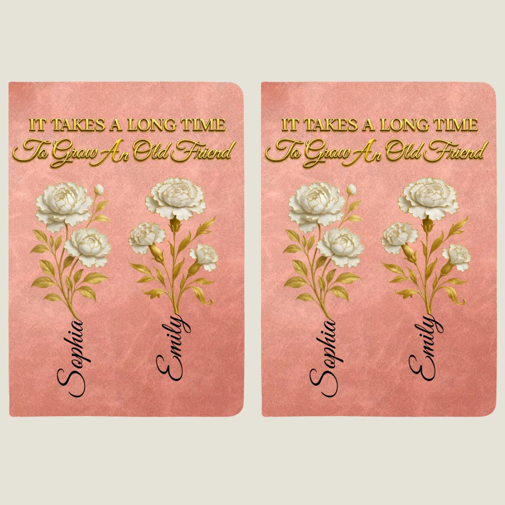 My Vintage Friend - Personalized Custom Leather Journal - Image 10