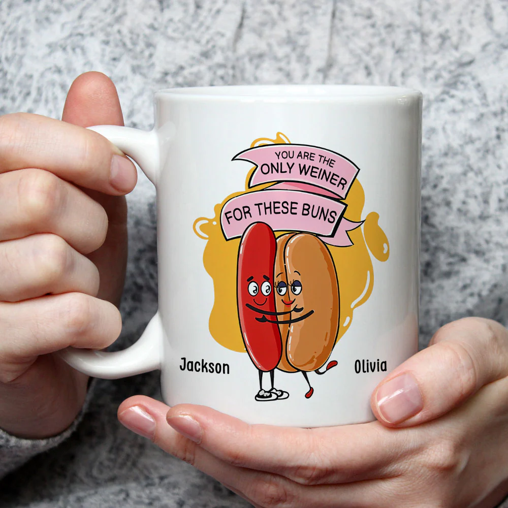 My Weiner - Personalized Custom Coffee Mug - Image 2