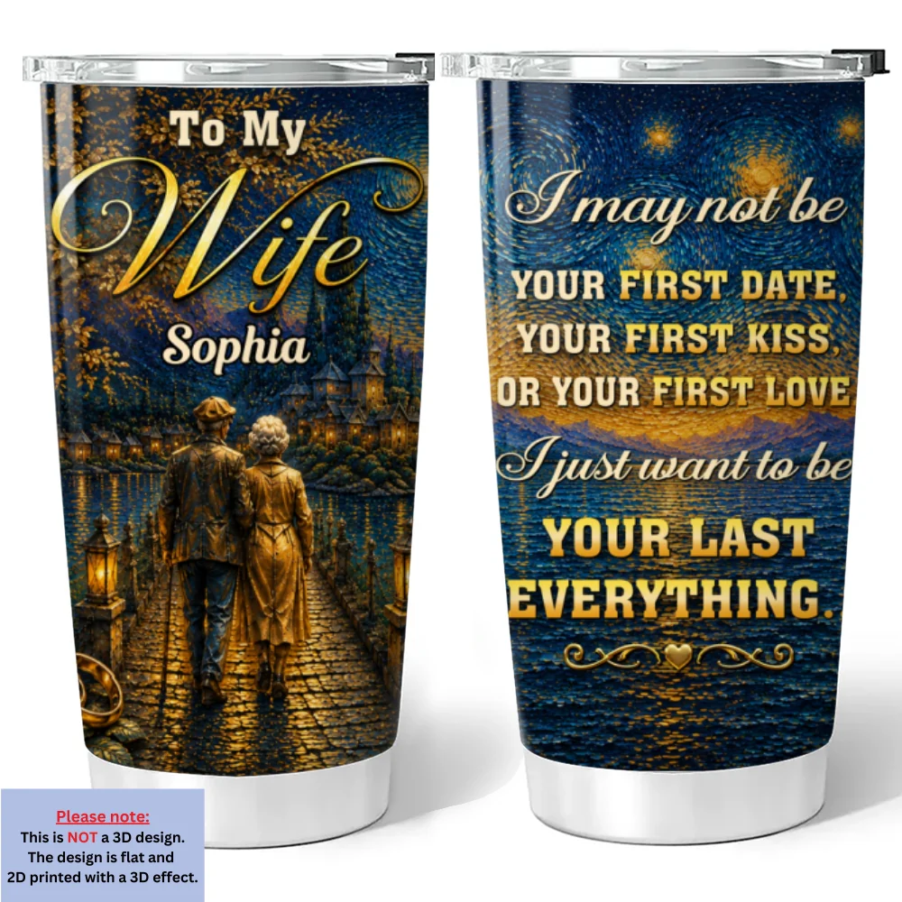 My Wife - Personalized Custom 3D Effect Tumbler - Image 5