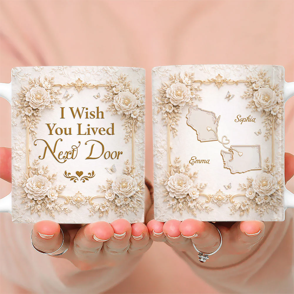 My Wishes - Personalized Custom 3D Effect Mug - Image 2