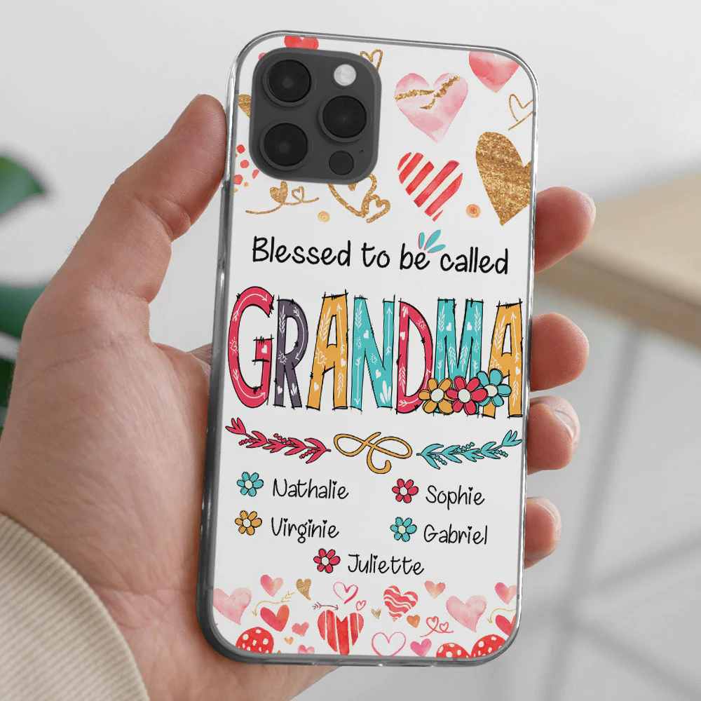 Nana Is The Best - Personalized Custom Phone Case - Image 4