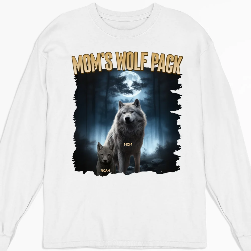 Nana Wolf Pack Ver 1 - Personalized Custom Shirt - Image 10