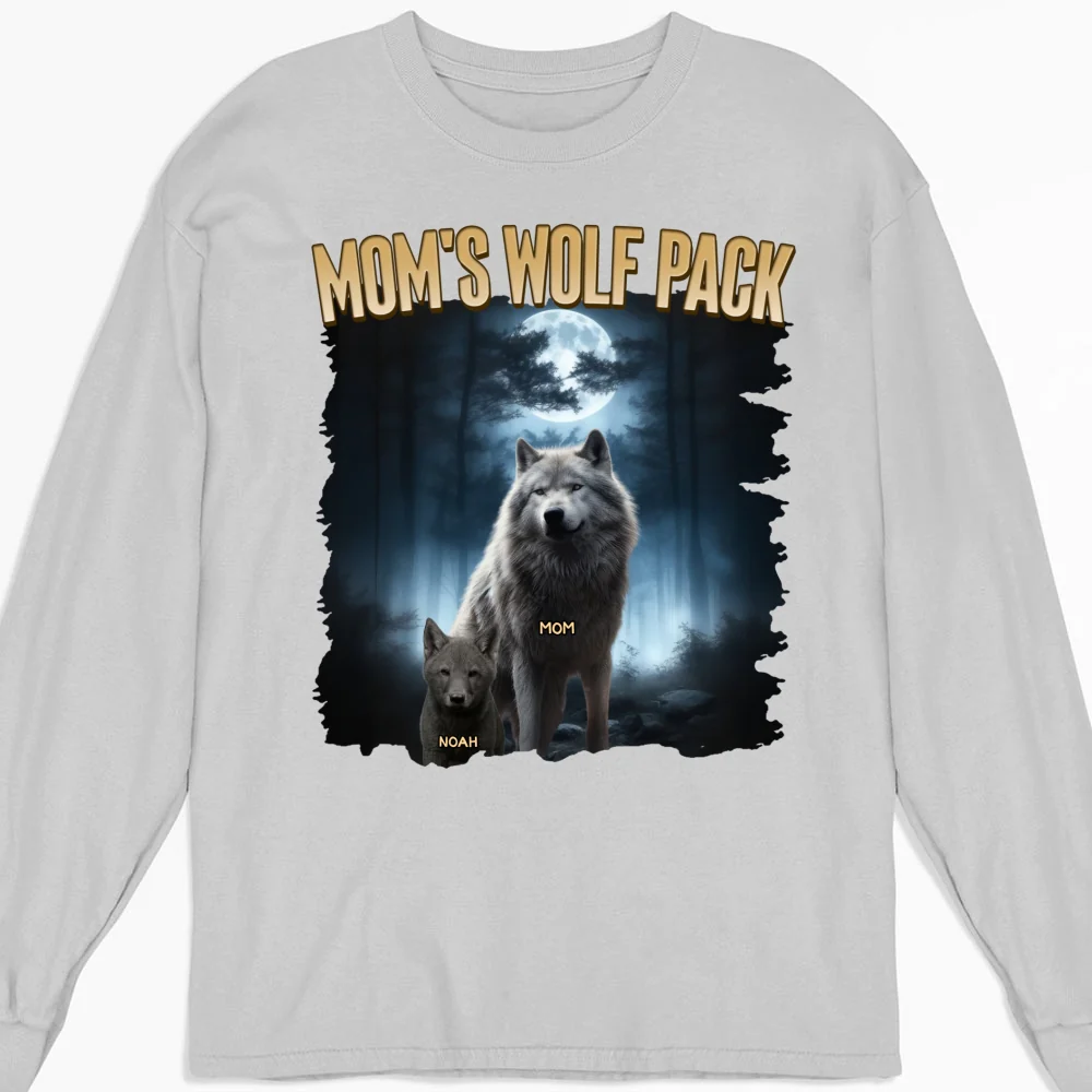 Nana Wolf Pack Ver 1 - Personalized Custom Shirt - Image 11