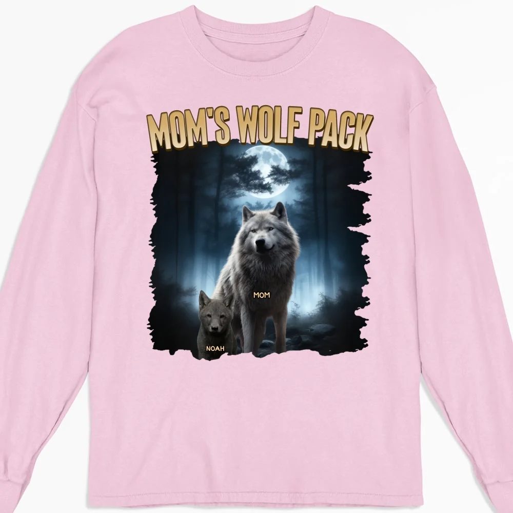 Nana Wolf Pack Ver 1 - Personalized Custom Shirt - Image 12