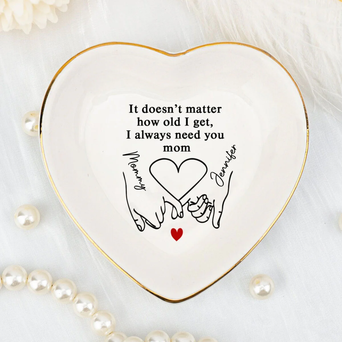 Need You Forever - Personalized Custom Jewelry Dish - Image 6