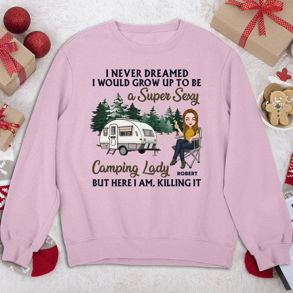 Never Dreamed 2 - Personalized Custom Sweatshirt - Image 3