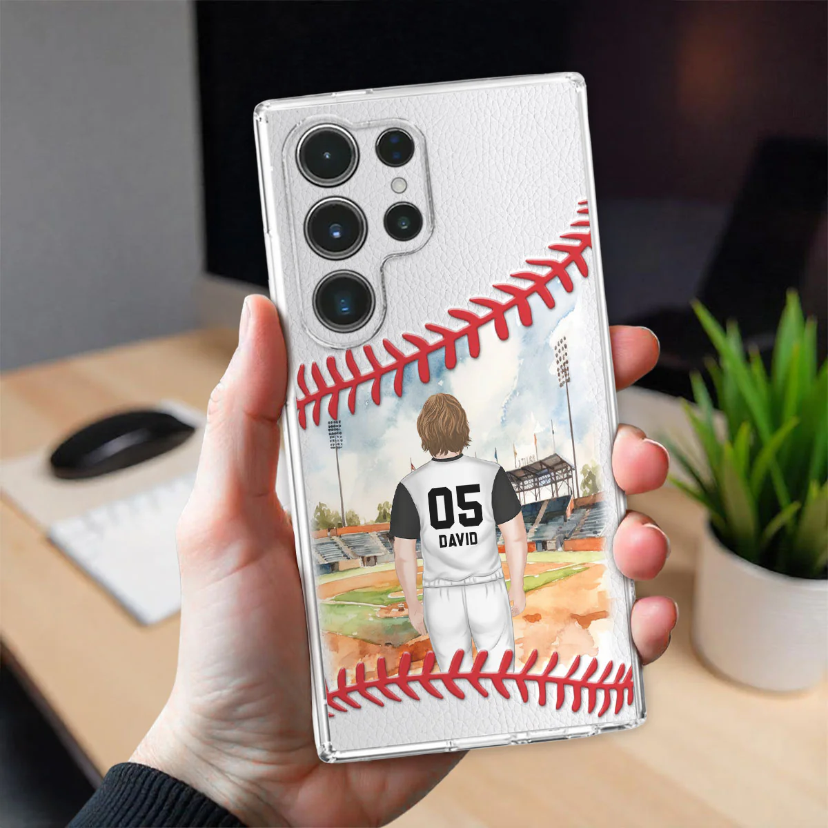 Never Give Up - Personalized Custom Phone Case - Image 4