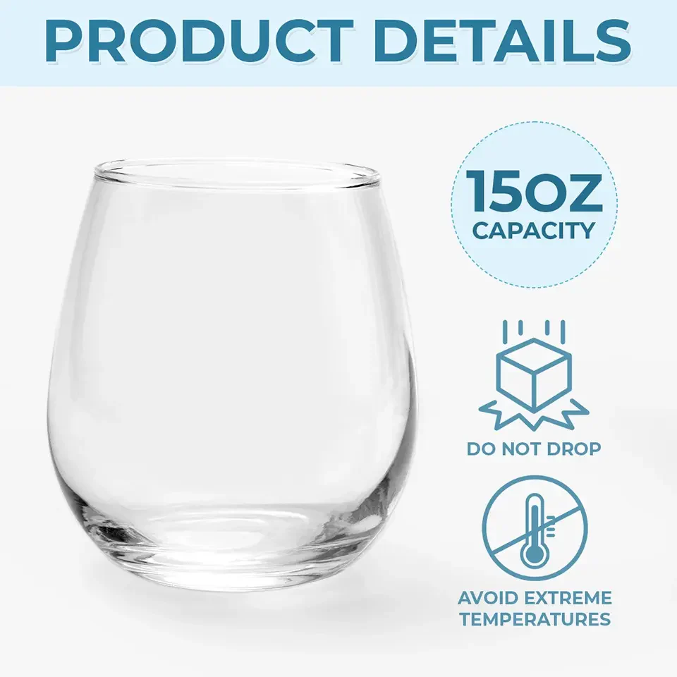 Never Too Far To Drink Together - Personalized Custom Wine Glass - Image 5