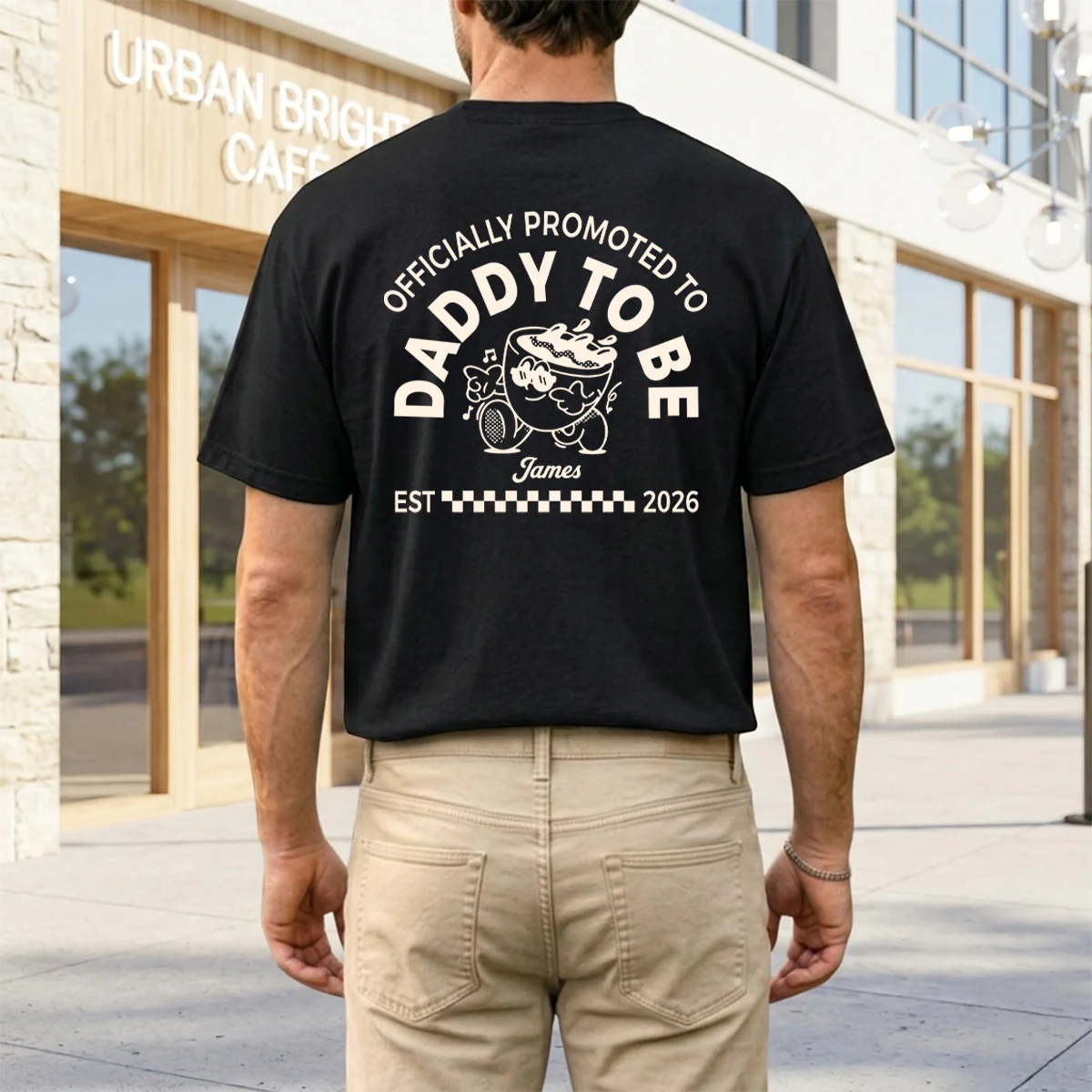 New Daddy Loading - Personalized Custom Shirt - Image 4