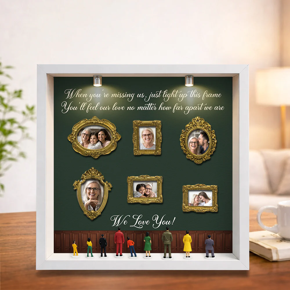 No Matter How Far - Personalized Custom Museum Frame