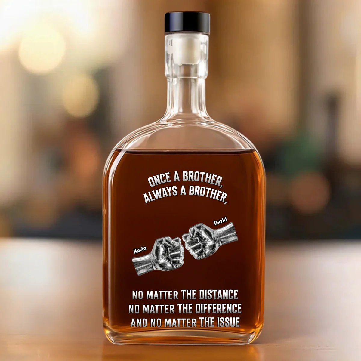 No Matter The Issue - Personalized Custom Spirits Decanter - Image 7