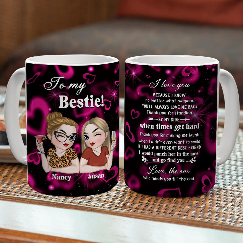 No Matter What Happens - Personalized Custom Coffee Mug - Image 4