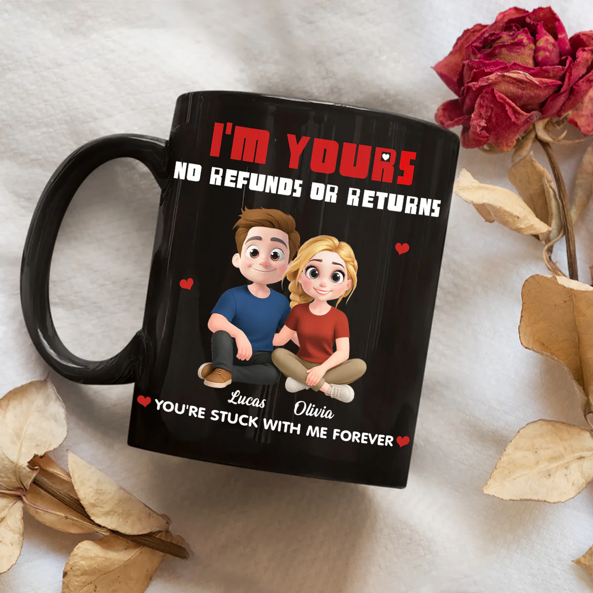No Refunds Sorry About That - Personalized Custom Coffee Mug - Image 5