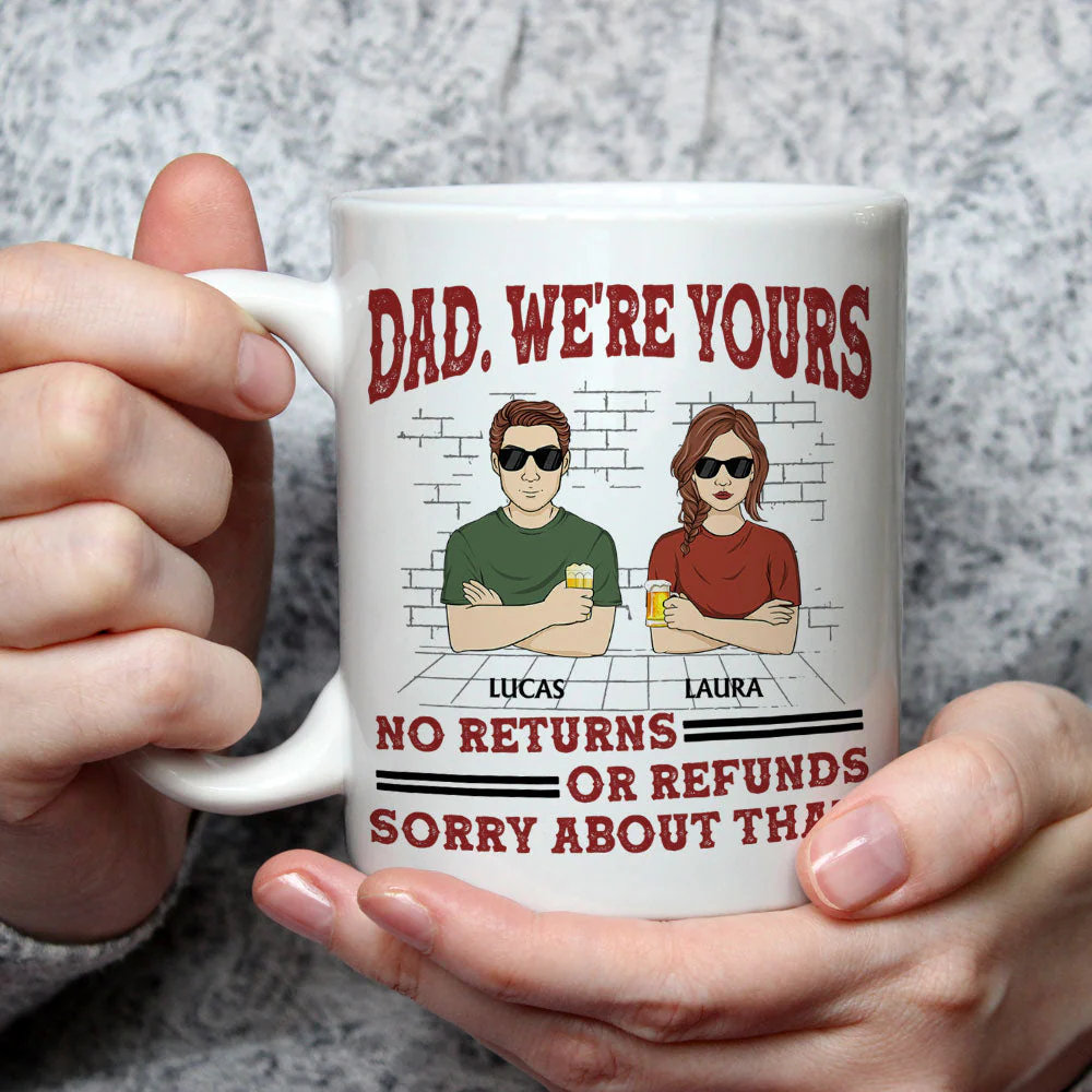 No Returns - Personalized Custom Coffee Mug - Image 3