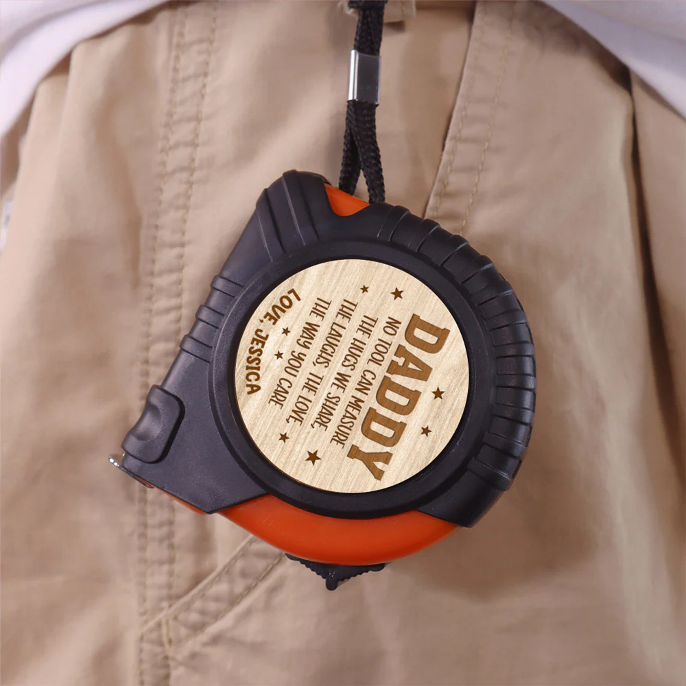 No Tool Measures Our Hugs - Personalized Custom Tape Measure - Image 2