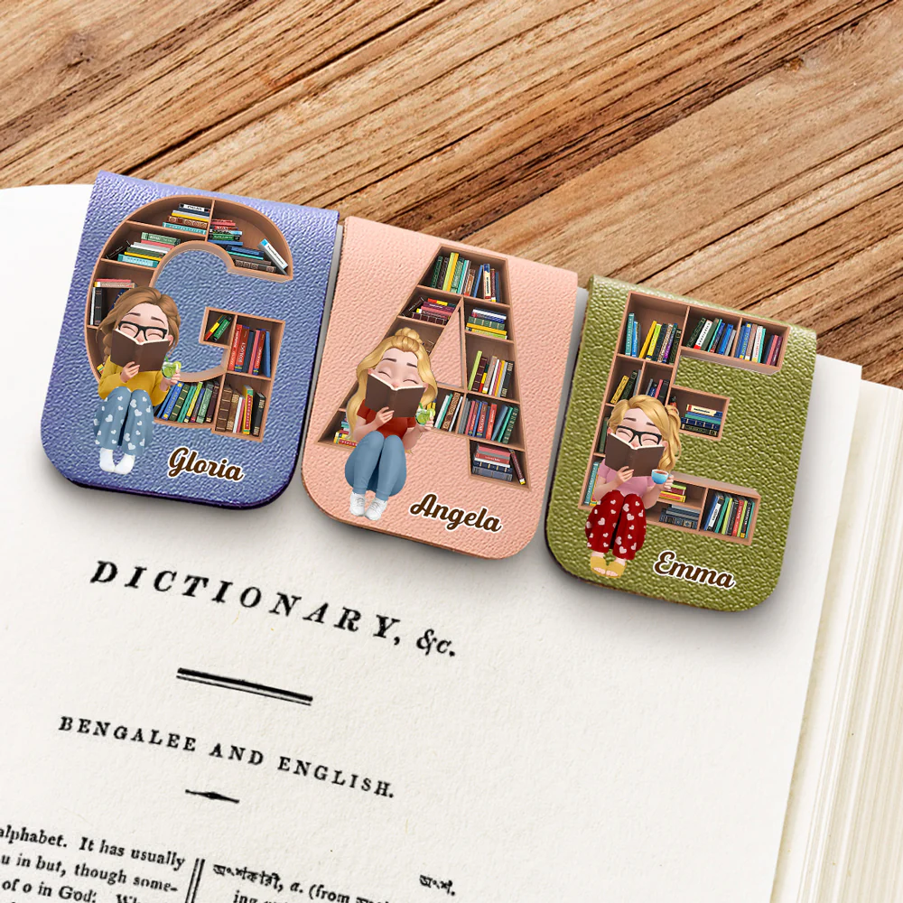 Not A Nerd - Personalized Custom Leather Bookmark